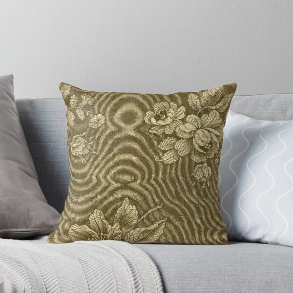 Item preview, Golden Ripple Damask – Baroque Silk Elegance designed and sold by WheelieGdArt.