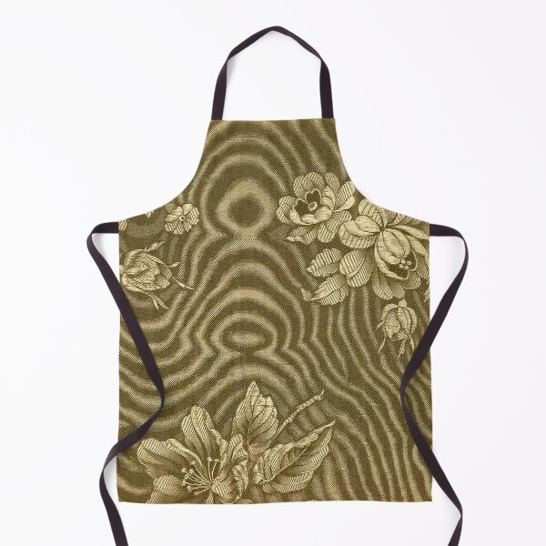 Item preview, Golden Ripple Damask – Baroque Silk Elegance designed and sold by WheelieGdArt.