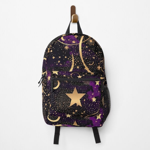 Item preview, Celestial Stars - Black, Gold, Purple designed and sold by CraftedHome.