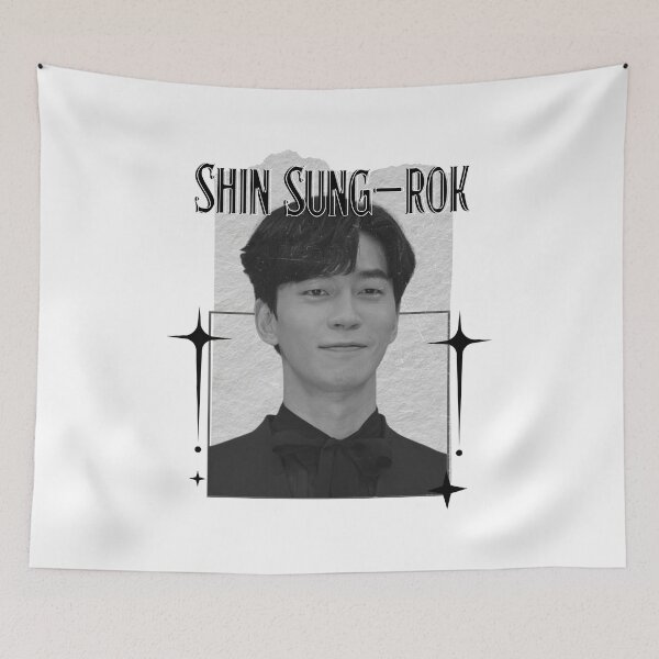 Item preview, Shin Sung-rok (신성록) Korean Actor Korean Scrapbook Collage Cozy Y2K Vintage Design designed and sold by HELL0WBELLO.