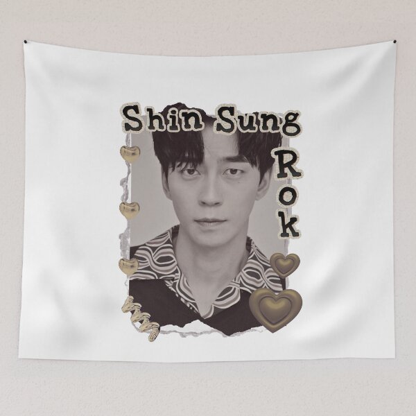 Item preview, Shin Sung-rok (신성록) Korean Actor Kdrama Actor Korean Group Scrapbook Collage Cozy Y2K Vintage Design designed and sold by HELL0WBELLO.