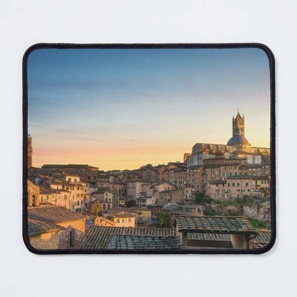 Item preview, Siena's Golden Skyline, Cathedral and Torre del Mangia at Sunset designed and sold by Stefano Orazzini.