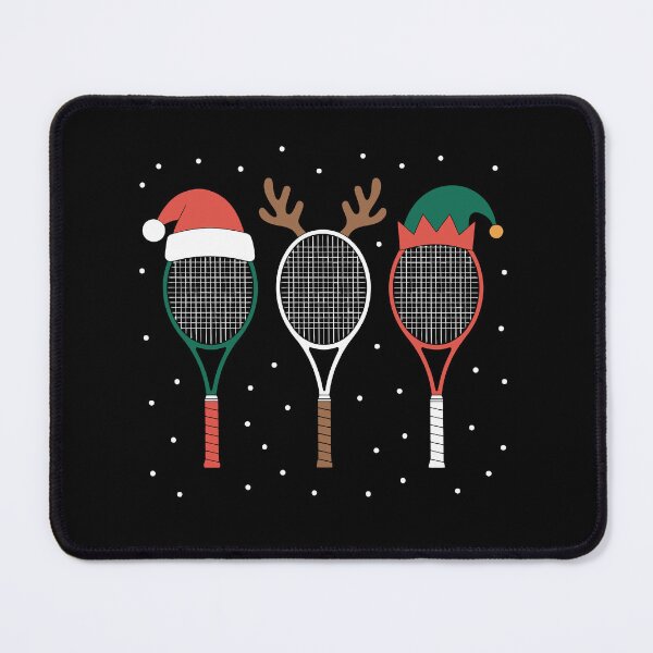 Item preview, Christmas Tennis Rackets with Hats designed and sold by jkrphoto.