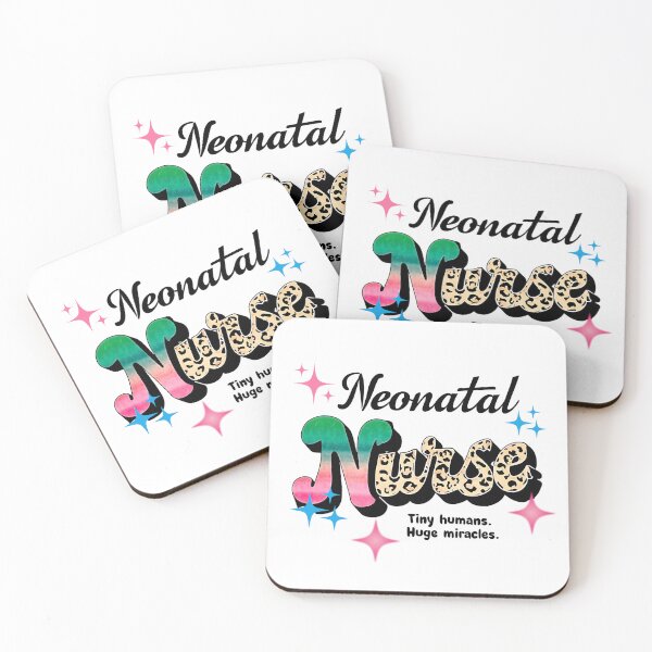 Item preview, Neonatal NICU Nurse Groovy Leopard Print | Tiny Humans Huge Miracles designed and sold by WHDProduction45.