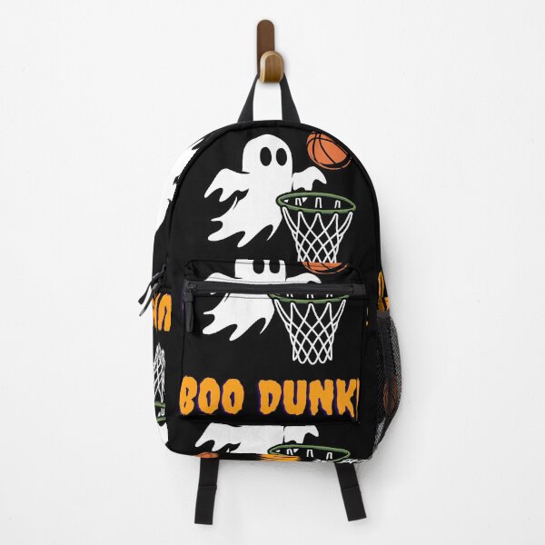 Item preview, Boo Dunk! Funny Ghost Basketball Shirt – Halloween Ghost Slam Dunk Tee designed and sold by KhattabyEDArt.