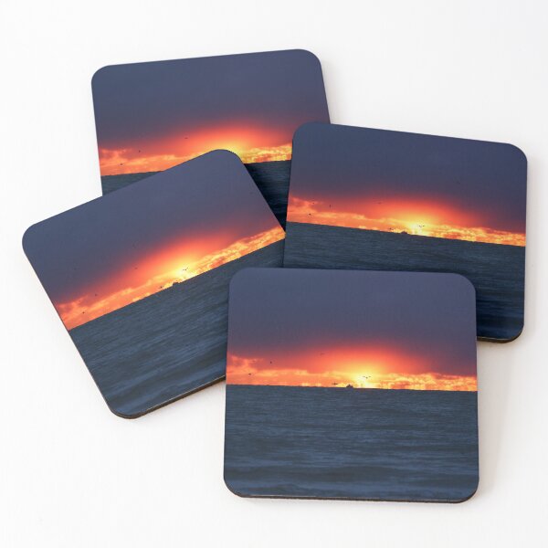 Item preview, “Into the Fire Horizon” – Sunrise over the Baltic Sea designed and sold by ShumwayJo.
