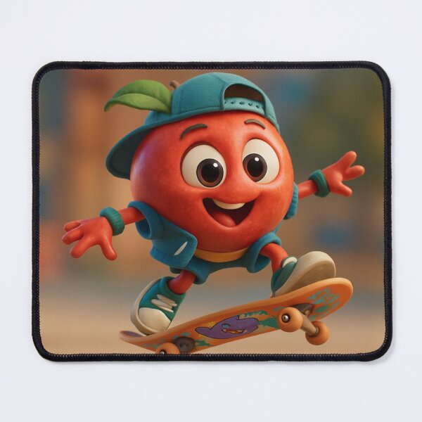 Item preview, Skater Apple designed and sold by Sillytoe.