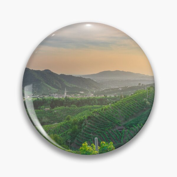 Item preview, Prosecco Hills at Sunset, Valdobbiadene's Golden Vineyards designed and sold by Stefano Orazzini.