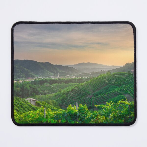 Item preview, Prosecco Hills at Sunset, Valdobbiadene's Golden Vineyards designed and sold by Stefano Orazzini.