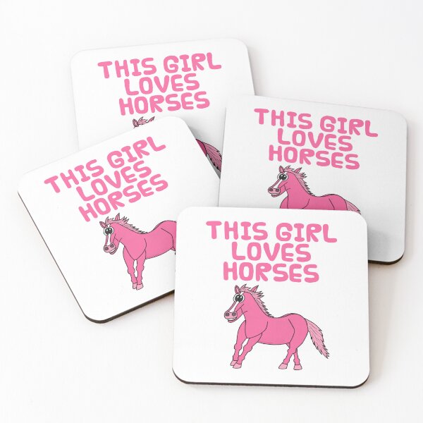 Item preview, This Girl Loves Horses, Female Horse Rider designed and sold by doodlerob.