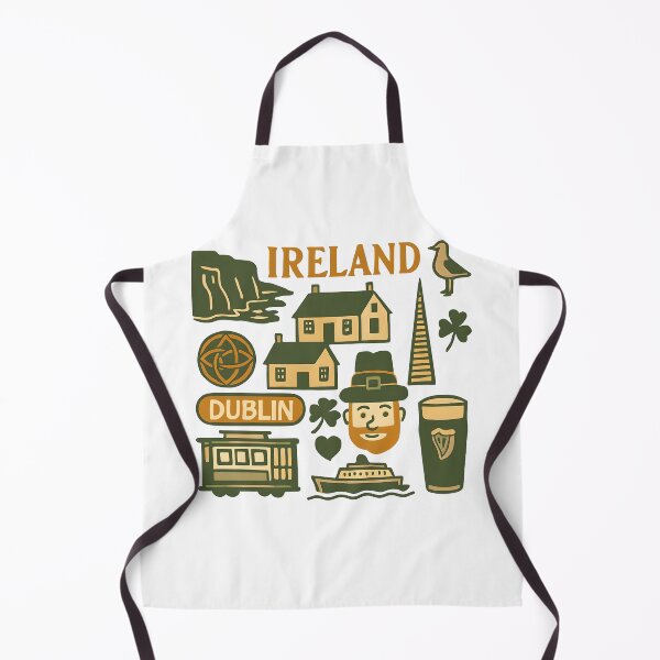 Item preview, Colorful Ireland Travel Icons designed and sold by Gaby112703.