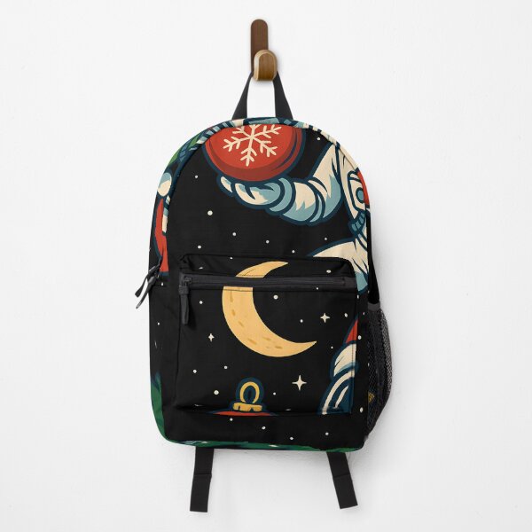 Item preview, Santa Astronaut Christmas Tree Space Holiday Adventure designed and sold by DrawHandArt.