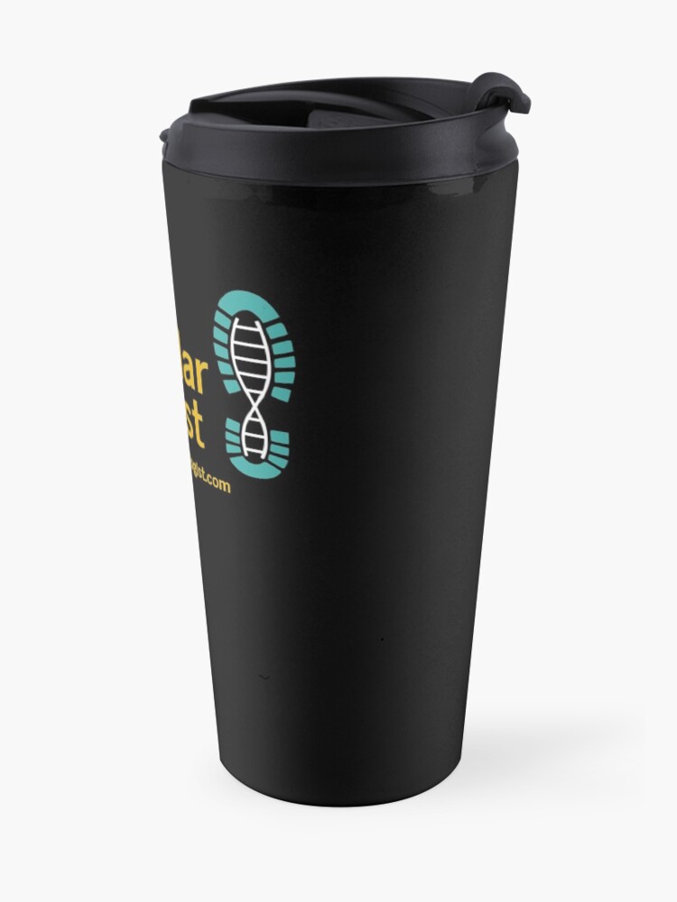 Alternate view of Molecular Ecologist merch Travel Coffee Mug