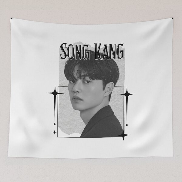 Item preview, Song Kang (송강) Korean Actor Korean Scrapbook Collage Cozy Y2K Vintage Design designed and sold by HELL0WBELLO.
