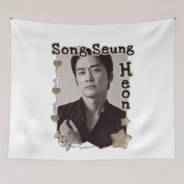 Item preview, Song Seung-heon (송승헌) Korean Actor Kdrama Actor Korean Group Scrapbook Collage Cozy Y2K Vintage Design designed and sold by HELL0WBELLO.