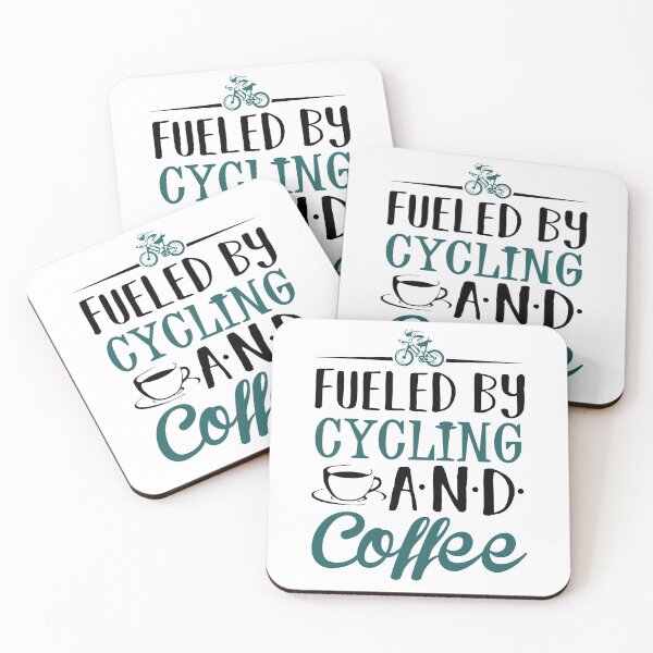 Item preview, Fueled by Cycling and Coffee designed and sold by KsuAnn.