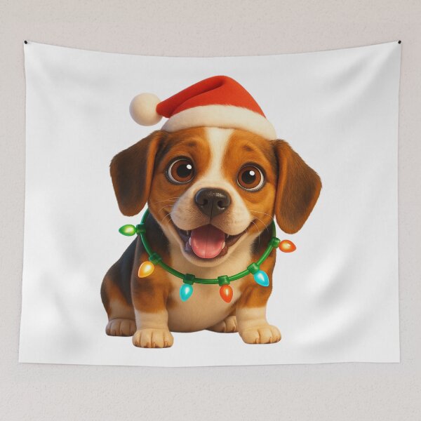 Item preview, Christmas Pocket Beagle designed and sold by Sillytoe.