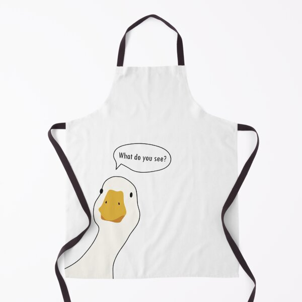 Item preview, Funny duck saying "What do you see?" designed and sold by AngieMStore.