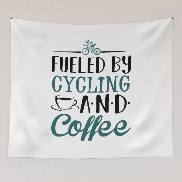 Item preview, Fueled by Cycling and Coffee designed and sold by KsuAnn.