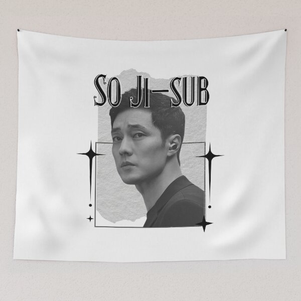 Item preview, So Ji-sub (소지섭) Korean Actor Korean Scrapbook Collage Cozy Y2K Vintage Design designed and sold by HELL0WBELLO.