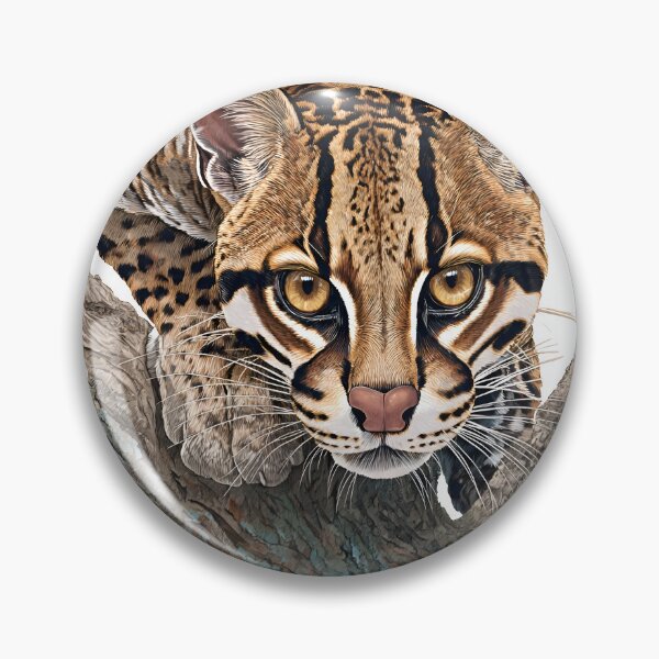 Item preview, jaguatirica (ocelot) designed and sold by Homehello.