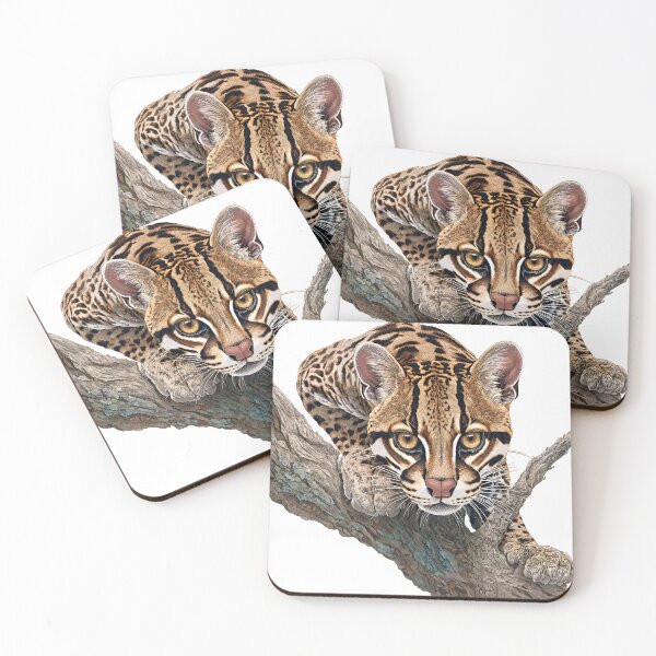 Item preview, jaguatirica (ocelot) designed and sold by Homehello.