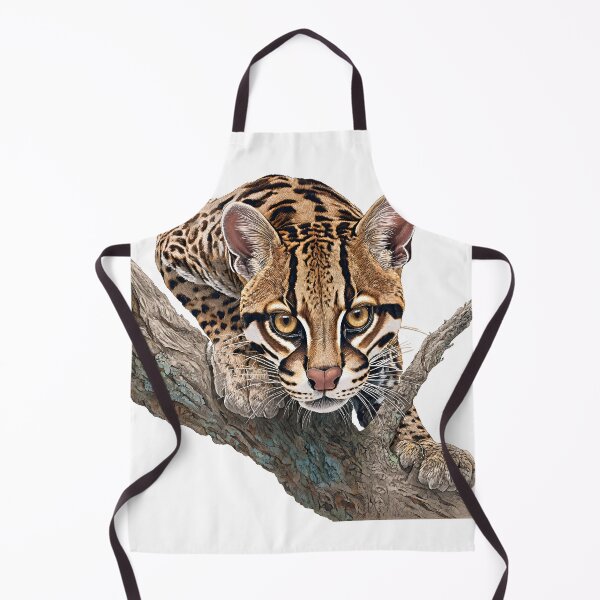Item preview, jaguatirica (ocelot) designed and sold by Homehello.