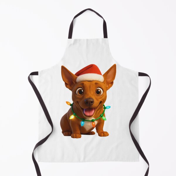Item preview, Christmas Podenco Canario Dog designed and sold by Sillytoe.