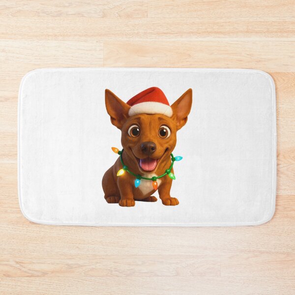 Item preview, Christmas Podenco Canario Dog designed and sold by Sillytoe.