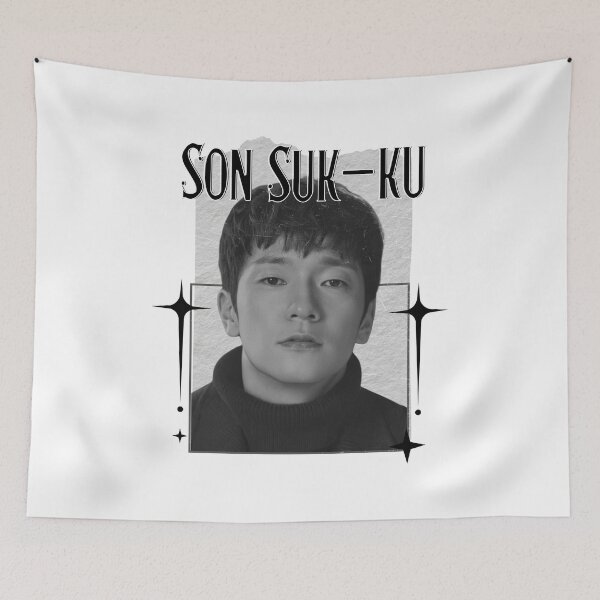 Item preview, Son Suk-ku (손석구) Korean Actor Korean Scrapbook Collage Cozy Y2K Vintage Design designed and sold by HELL0WBELLO.