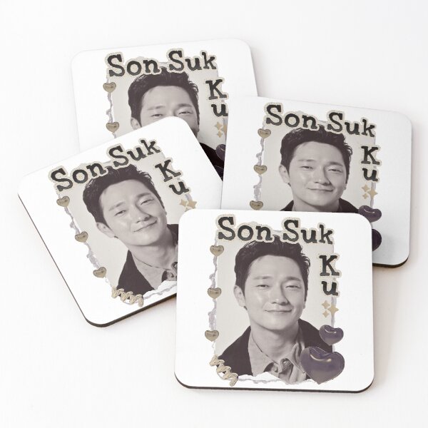 Item preview, Son Suk-ku (손석구) Korean Actor Kdrama Actor Korean Group Scrapbook Collage Cozy Y2K Vintage Design designed and sold by HELL0WBELLO.
