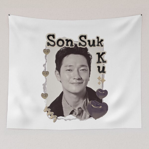 Item preview, Son Suk-ku (손석구) Korean Actor Kdrama Actor Korean Group Scrapbook Collage Cozy Y2K Vintage Design designed and sold by HELL0WBELLO.