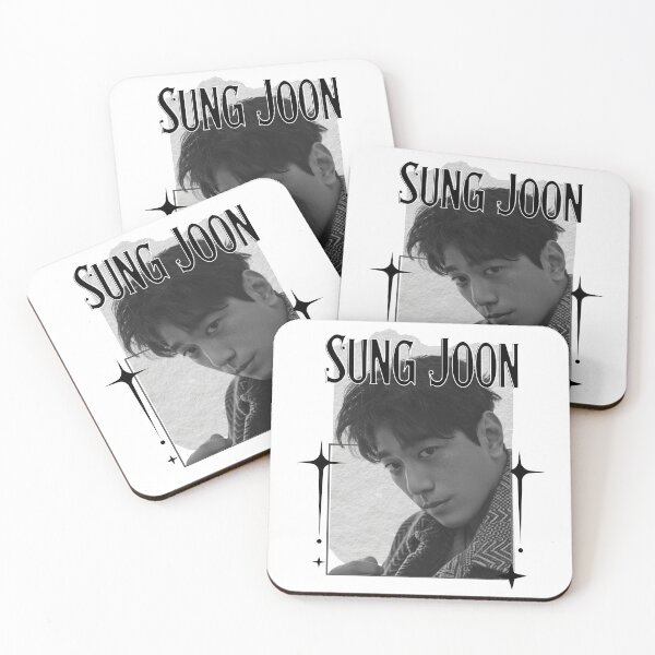 Item preview, Sung Joon (성준) Korean Actor Korean Scrapbook Collage Cozy Y2K Vintage Design designed and sold by HELL0WBELLO.