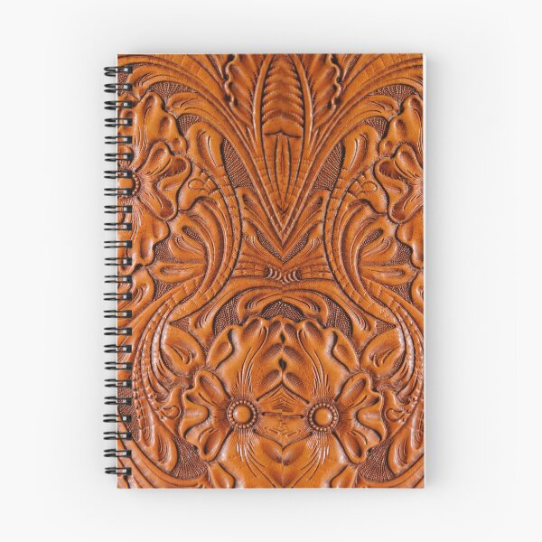 Item preview, Rustic Cowboy Brown Leather Pattern Western Country designed and sold by LEILA ART SPACE.