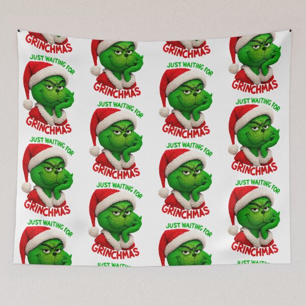 Item preview, Crochet Christmas, Grinch, Just Waiting for GRINCHMAS designed and sold by Noomo Land Designs.