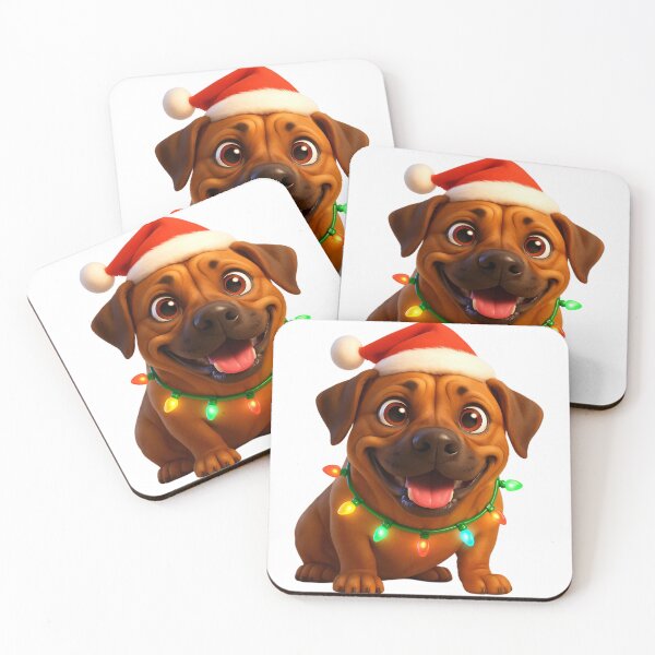 Item preview, Christmas Rhodesian Ridgeback designed and sold by Sillytoe.