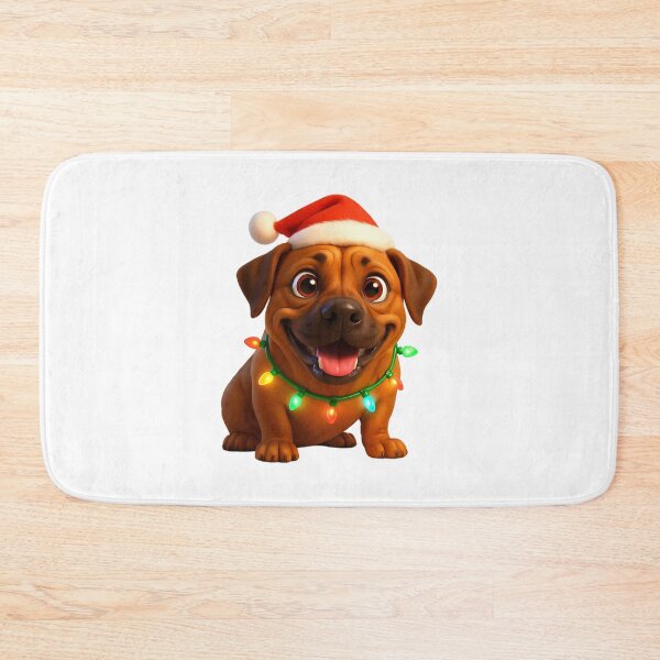 Item preview, Christmas Rhodesian Ridgeback designed and sold by Sillytoe.