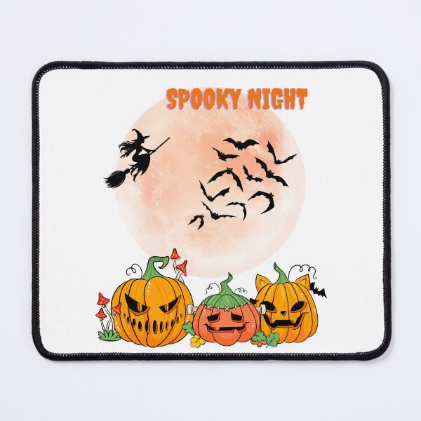 Item preview, Spooky Night With Jack-o'-Lanterns. designed and sold by Dinasshop.