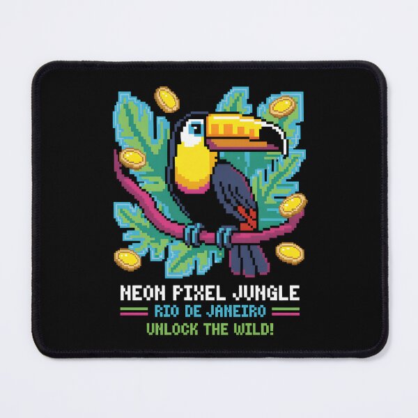 Item preview, Neon Pixel Jungle designed and sold by SignumShop.