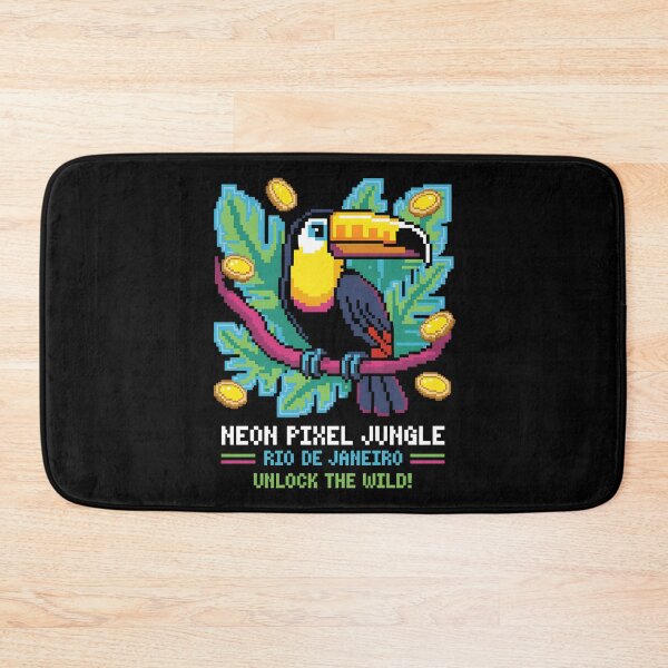 Item preview, Neon Pixel Jungle designed and sold by SignumShop.