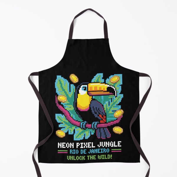 Item preview, Neon Pixel Jungle designed and sold by SignumShop.
