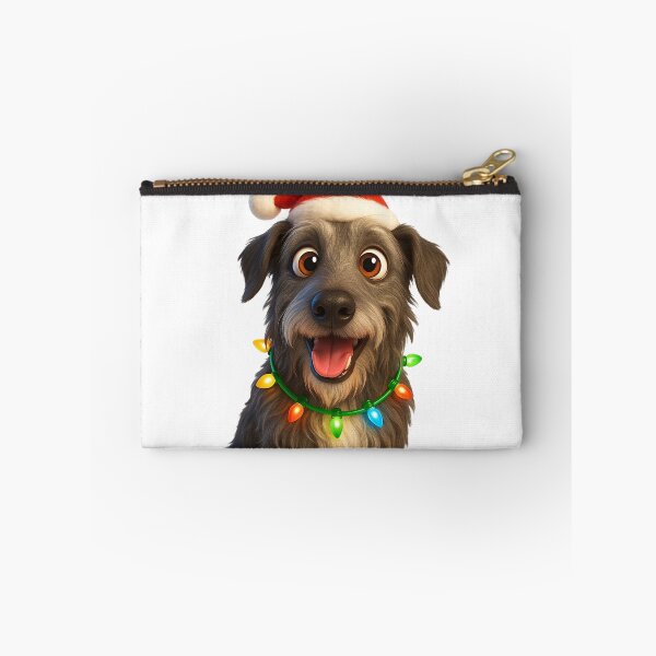 Item preview, Christmas Scottish Deerhound designed and sold by Sillytoe.
