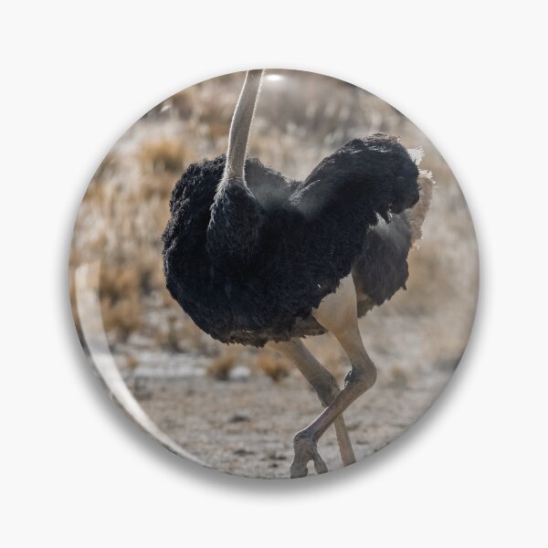 Item preview, Dust-Step Dancer — Ostrich on the Open Plain designed and sold by DavideAntoniani.