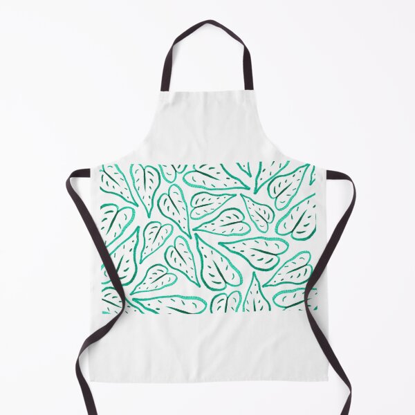 Item preview, Green leafes in watercolor designed and sold by ThreePenta.