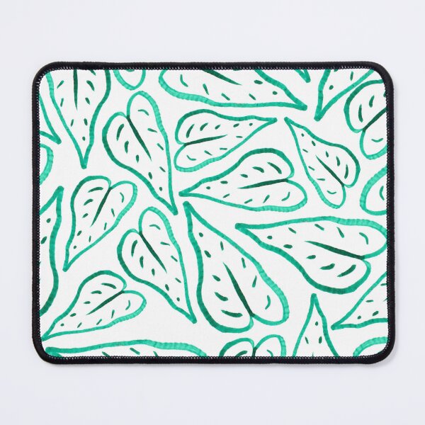 Item preview, Green leafes in watercolor designed and sold by ThreePenta.