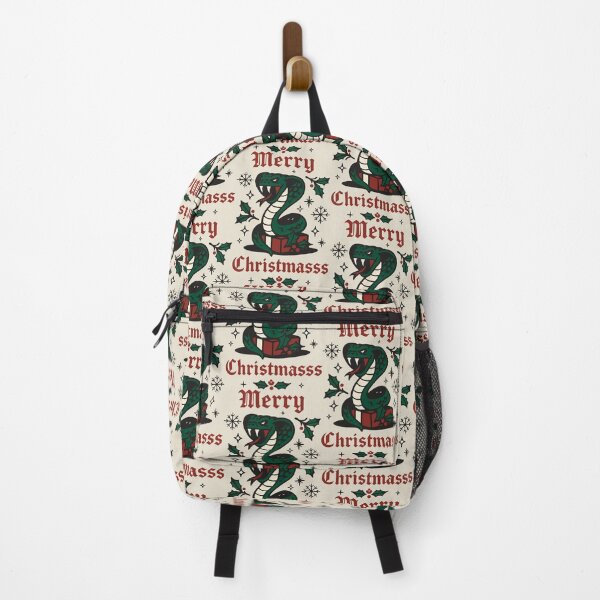 Item preview, Green Cobra and Red Box in Edgy Christmas Composition designed and sold by SplashTastic.