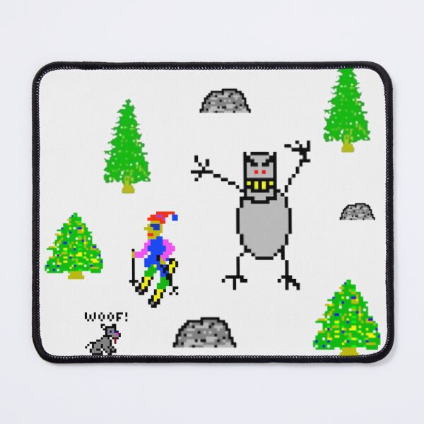 Item preview, SkiFree Retro Yeti Chase – 90s PC Game Nostalgia designed and sold by SimplyJasper.