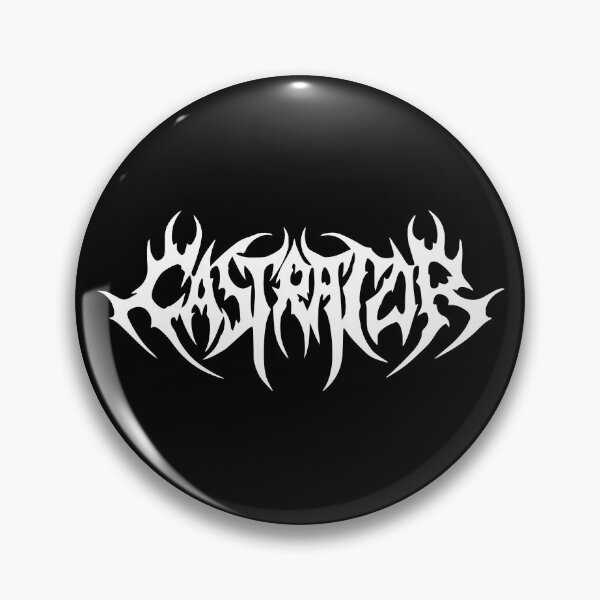 Item preview, Castrator – Unleash the Power, Defy the Chains designed and sold by SkullsAndShirts.
