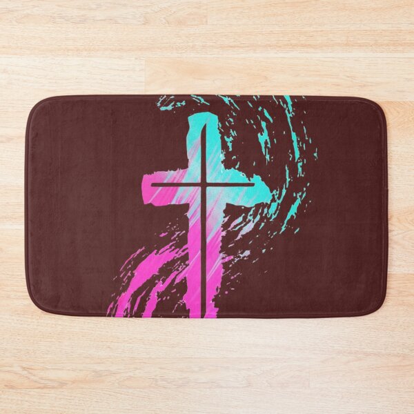 Item preview, Spiritual Fire Cross - Burning Design - Symbol of Faith and Divine Power designed and sold by XNewStore.