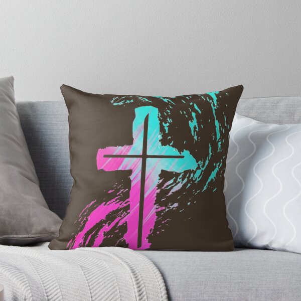 Item preview, Spiritual Fire Cross - Burning Design - Symbol of Faith and Divine Power designed and sold by XNewStore.